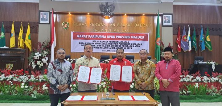 DPRD Maluku Sepakat Tandatangani KUPA dan PPAP