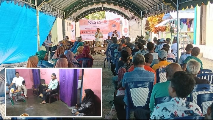 Reses Sangkala di Larike, Sejumlah Bantuan Disalurkan