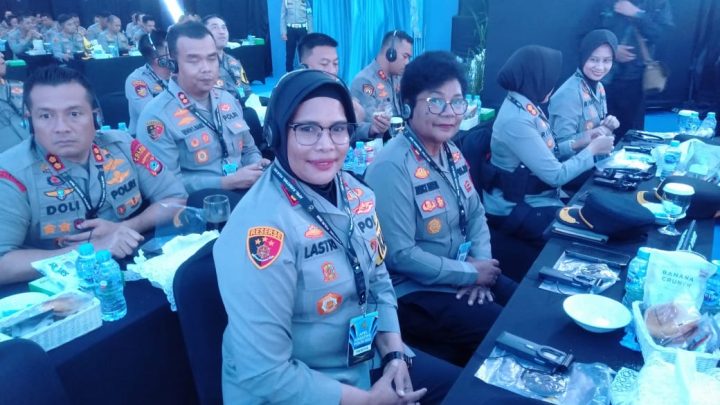 Kapolres Buru Hadiri Apel Kasatwil Tahunan