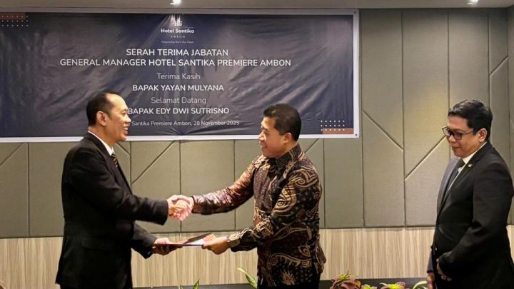 Jabatan GM Hotel Santika Ambon Diserahterimakan