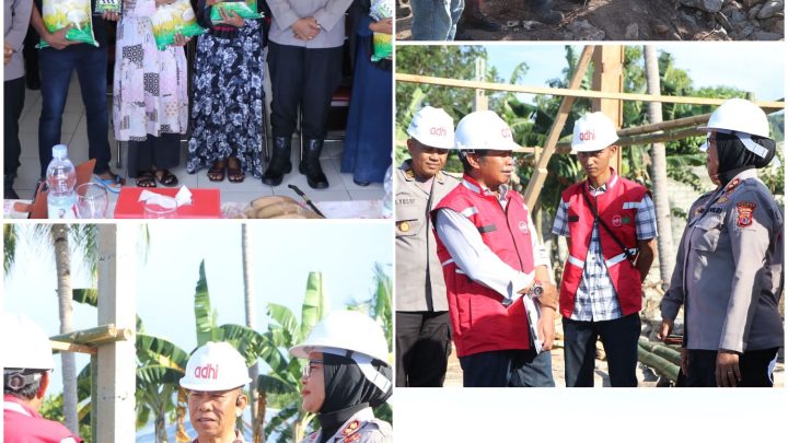 Kapolres Buru Kunker ke Kecamatan Waplau