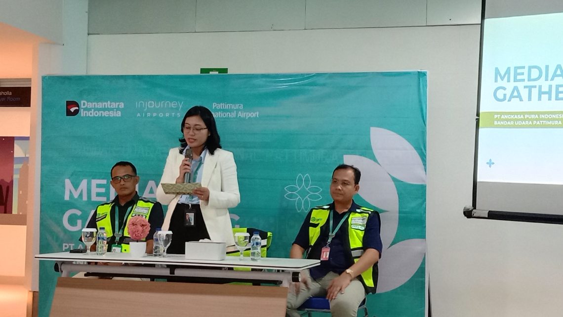 Pererat Silahturahmi Melalui Kolaborasi, Bandara Pattimura Ambon Gelar Media Gathering