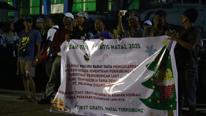 Pemerinta Maluku Lepas 630 Peserta Mudik Gratis Nataru 2025/2026