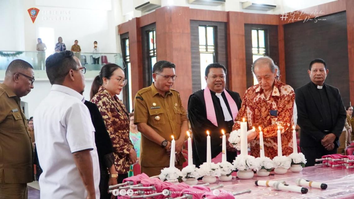 Pemkot Gelar Perayaan Natal Bersama Ribuan ASN