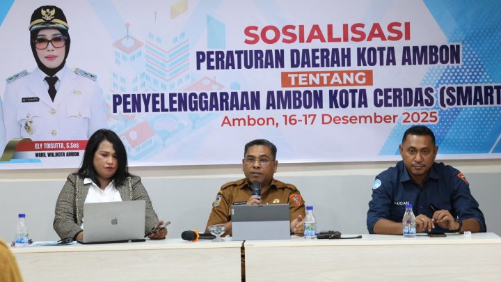 Diskominfo Ambon Gelar Sosialisi Perda Ambon Smart City