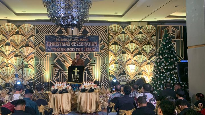 Bank Maluku Malut Merayakan Natal Bersama Karyawan