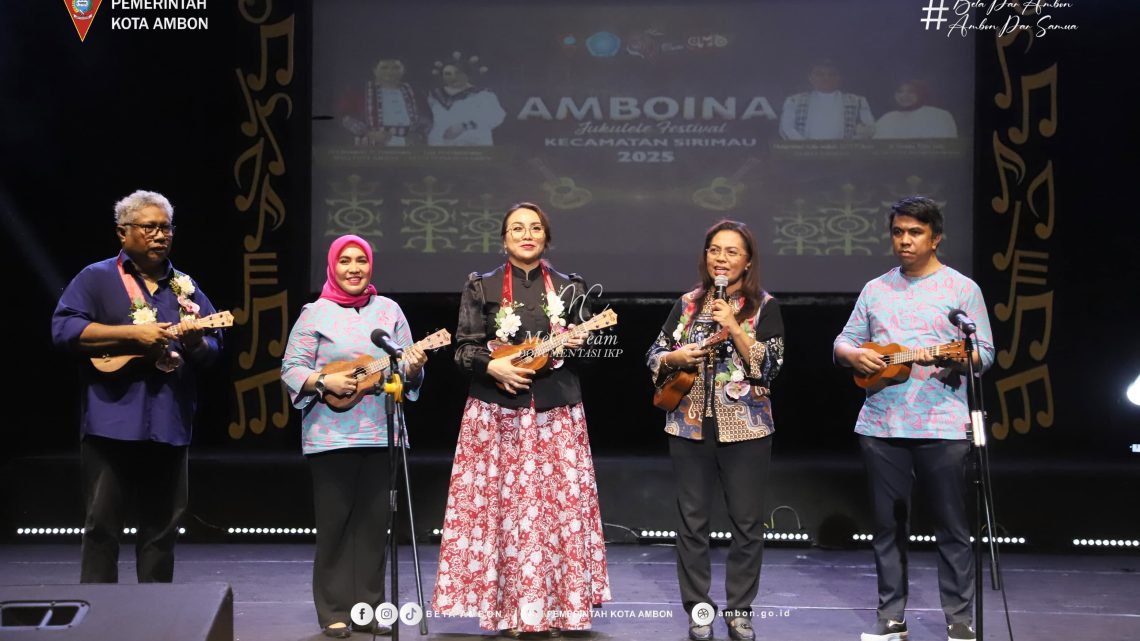 Jukulele Festival di Kecamatan Sirimau Digelar