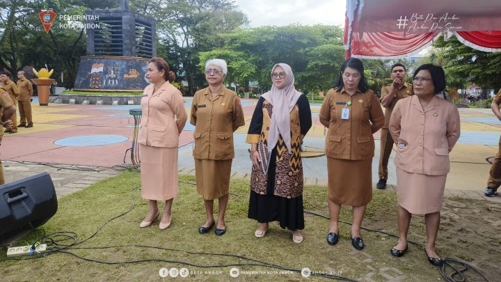 Dinas Perkim dan Dinsos Kota Ambon Juarai Lomba Kebersihan Antar OPD