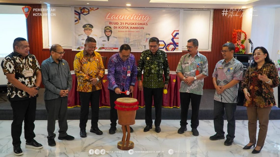 Walikota Ambon Minta Puskesmas Utamakan Layanan Kesehatan Masyarakat