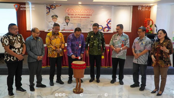 Walikota Ambon Minta Puskesmas Utamakan Layanan Kesehatan Masyarakat