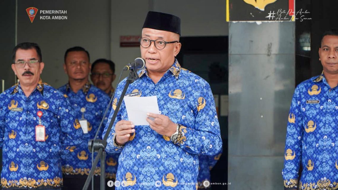 Pemkot Ambon Upacara Peringatan Hari Pahlawan Nasional
