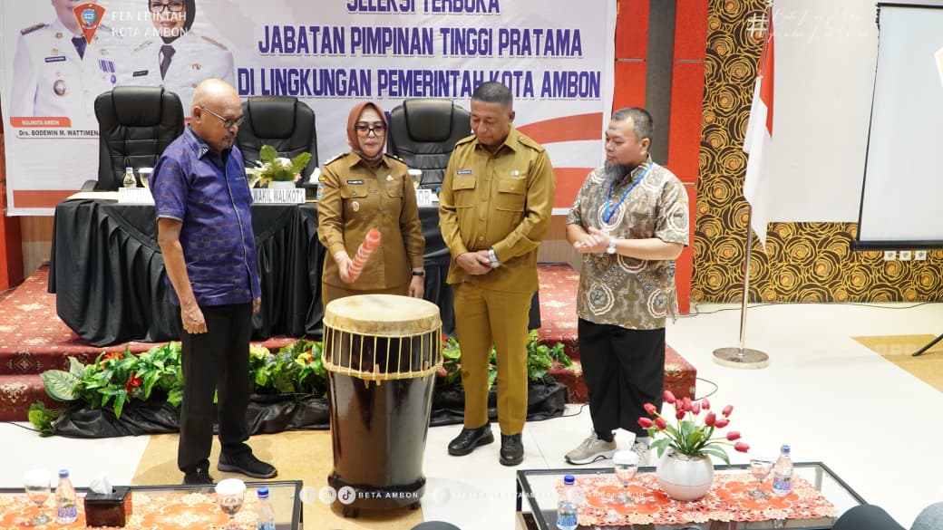 Pemkot Ambon Gelar Seleksi Terbuka Jabatan Pimpinan Tinggi Pratama