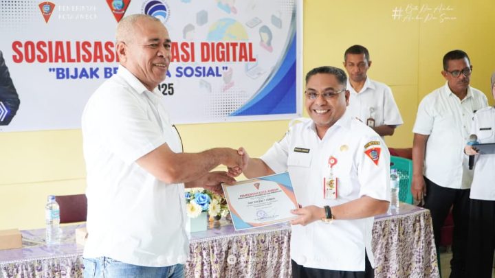 (Diskominfosandi) Sosialisasi Literasi Digital di SMPN 7