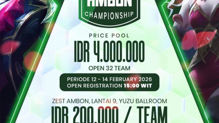 32 Tim Terbaik Siap Berkompetisi di Turnamen Offline Mobile Legends Zest Hotel -Ambon 