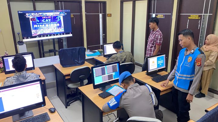 Seleksi SIPSS 2025, Dua Personel Polda Maluku Jalani Tes CAT Psikologi