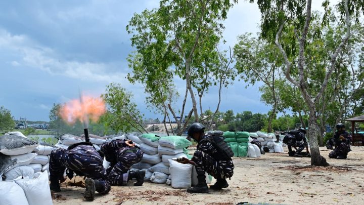 TNI AL Gelar Latihan Anti Akses dan Anti Amfibi  