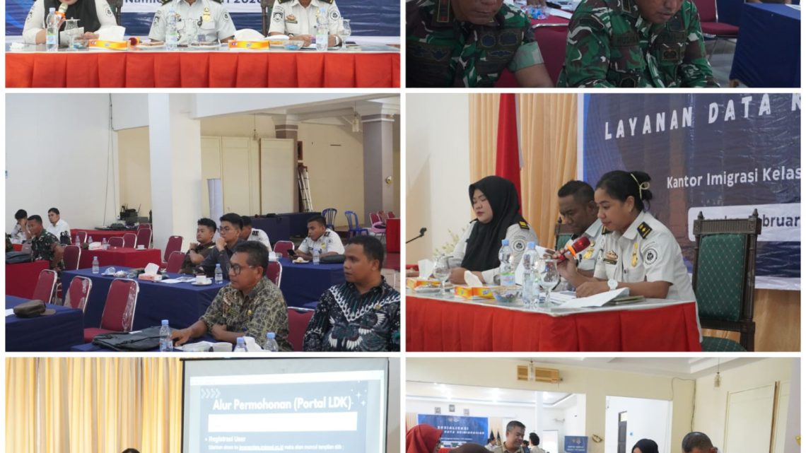 Kantor Imigrasi Ambon Gelar Sosialisasi Layanan Data Keimigrasian di Kabupaten Buru