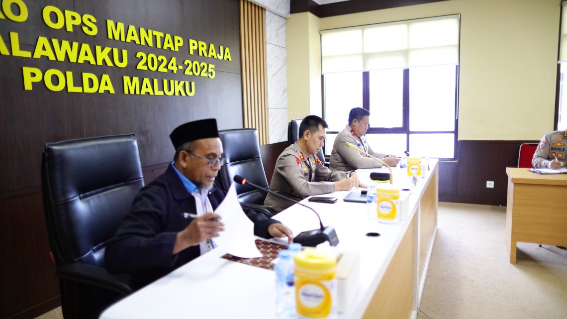 Kapolda Terima Hasil Opini Penilaian Ombudsman RI Perwakilan Maluku