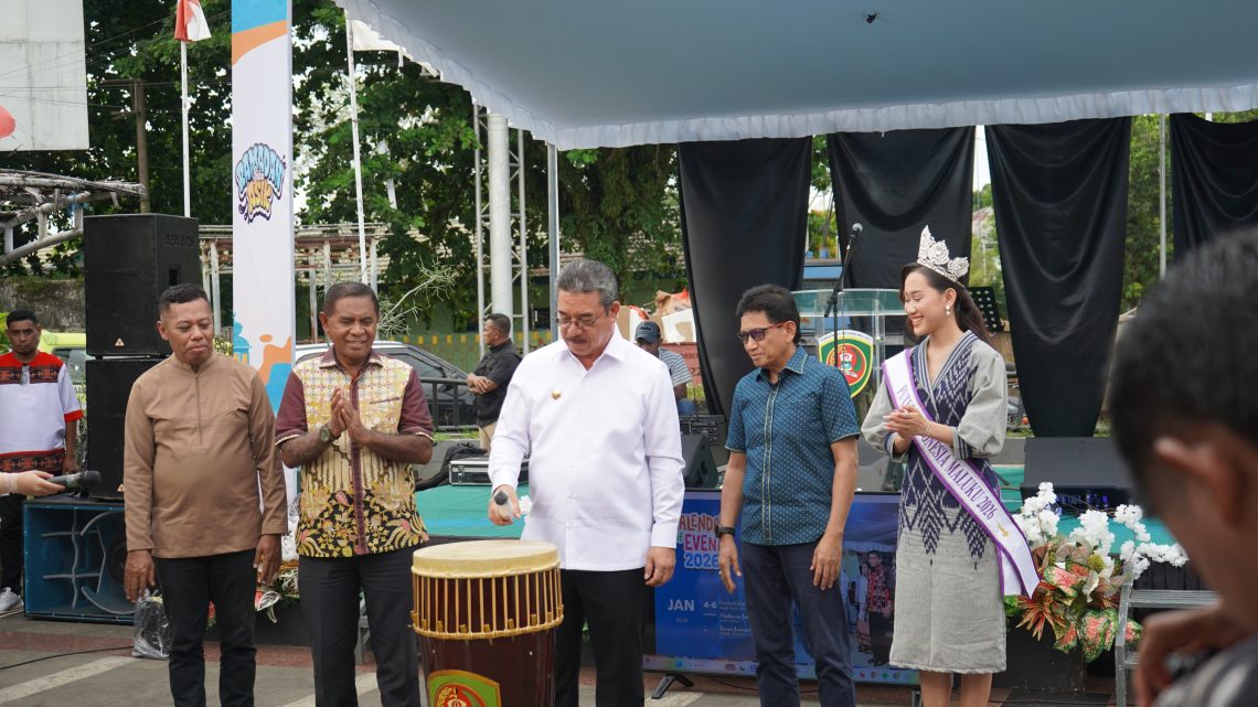 Gubernur Maluku Launching Kalender of Event 2026 dan Buka “Ramadhan Bikin Asik”