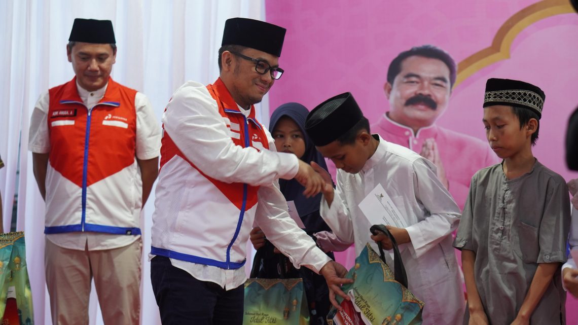 Beduk Ramadan Berdentang, Satukan Kebaikan Hati Pertamina Bersama UMKM, Ojol dan Anak Yatim