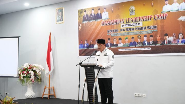 Gubernur Maluku Tutup Ramadhan Leadership Camp 2026 ICMI–BKPRMI