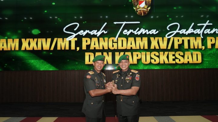 Estafet Kepemimpinan Kodam XV/Pattimura Resmi Berganti