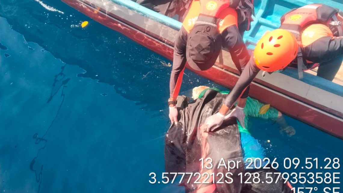Hari kelima Operasi SAR, Nelayan Asal Pulau Saparua Ditemukan Meninggal Dunia 