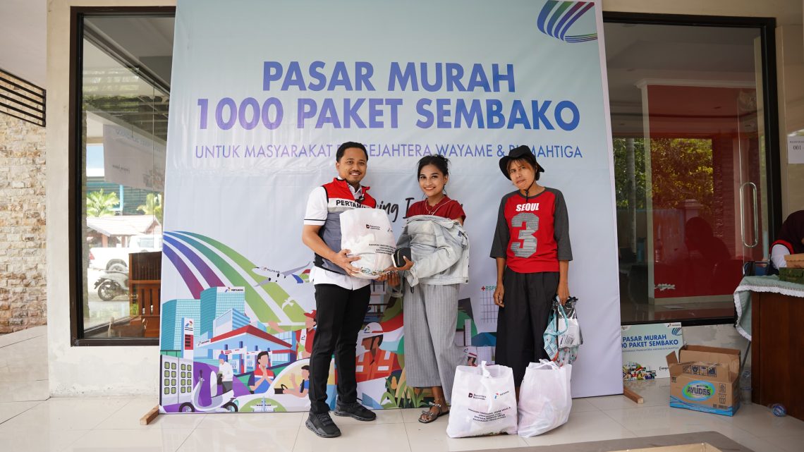Pertamina Tebus Murah Sembako Demi Ribuan Masyarakat Prasejahtera 