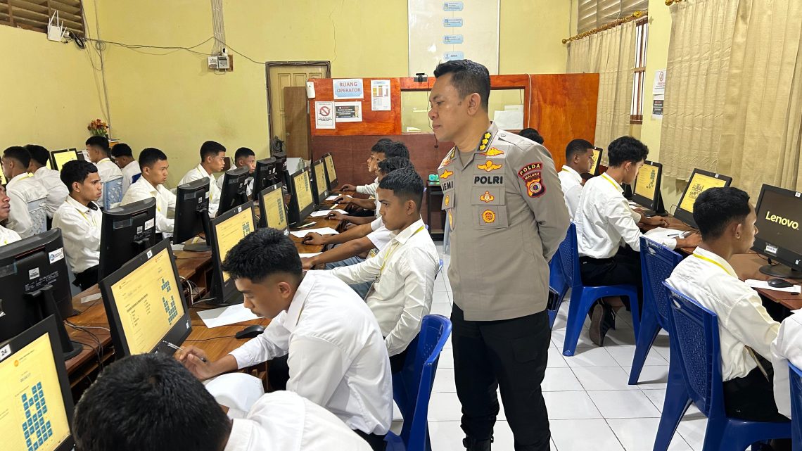 Karo SDM Polda Maluku Tinjau Uji Psikologi, 187 Calon Bintara Ikut Seleksi Hari Ketiga