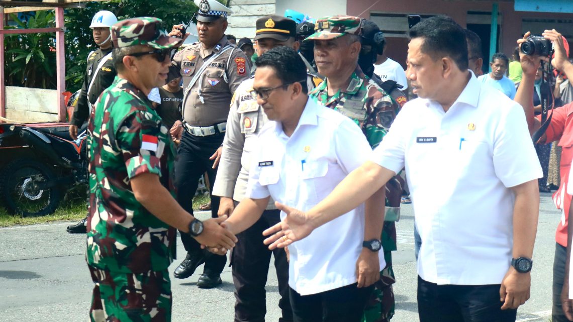 Kasdam XV/Pattimura Hadiri Groundbreaking Pabrik Kelapa dan Pala