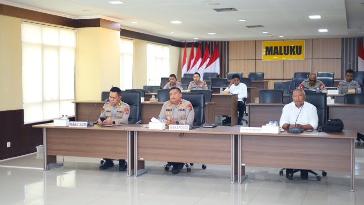 Wakapolda Maluku Ikuti Anev Ketahanan Pangan Polri