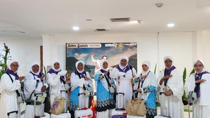 Bandara Internasional Pattimura Ambon Layani Keberangkatan Jamaah Haji Kloter 24