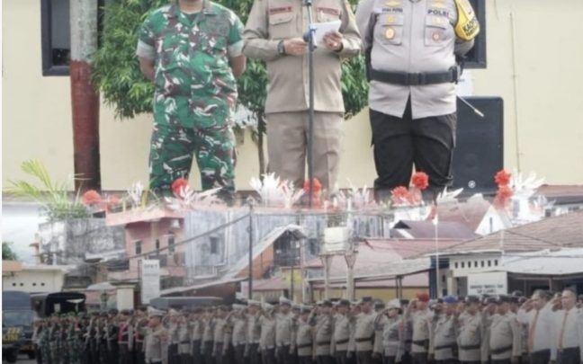 Wali Kota Ambon Pimpin Apel Operasi Ketupat 2026