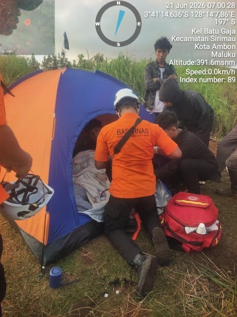 Alami Hipotermia, Seorang Pendaki Berhasil Dievakuasi Tim SAR Gabungan 