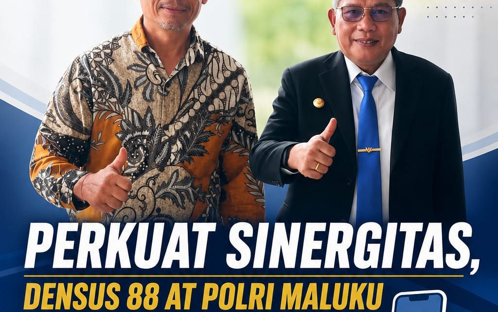 Perkuat Sinergitas, Densus 88 AT Polri Maluku Gandeng Pemkot Ambon Cegah Radikalisme dan Awasi Penggunaan Gadget Remaja