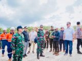Sambut Kunker Presiden Pangdam Pattimura Percepat Pembangunan Heliped Lermatang   