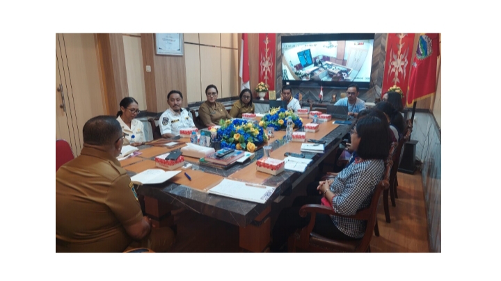 Dorong Pembayaran Retribusi Non Tunai, Pemkot Ambon Gelar High Level Meeting 