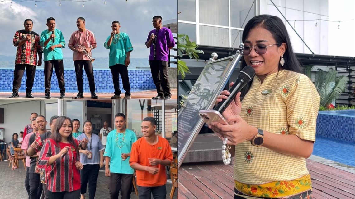 Semarakkan HUT ke-451 Kota Ambon, Santika Hotel Ambon Goyang Wayase Bersama Tamu