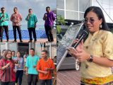 Semarakkan HUT ke-451 Kota Ambon, Santika Hotel Ambon Goyang Wayase Bersama Tamu