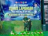 Buka Piala Panglima TNI 2026, Pangdam XV/Pattimura Dorong Kebangkitan Tenis Lapangan di Maluku