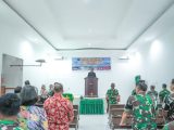 Prajurit Kodam XV/Pattimura Doa Bersama Jelang HUT ke-81 TNI