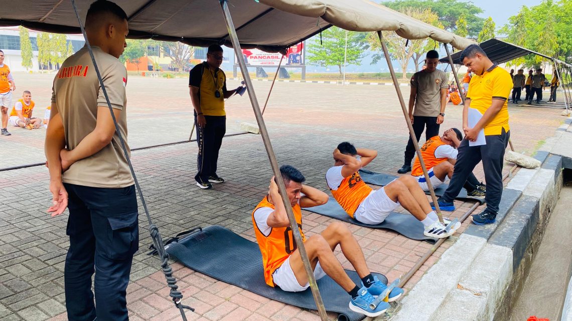 75 Personil Ikut Tes Kesamaptaan Jasmani Seleksi PAG dan SBP