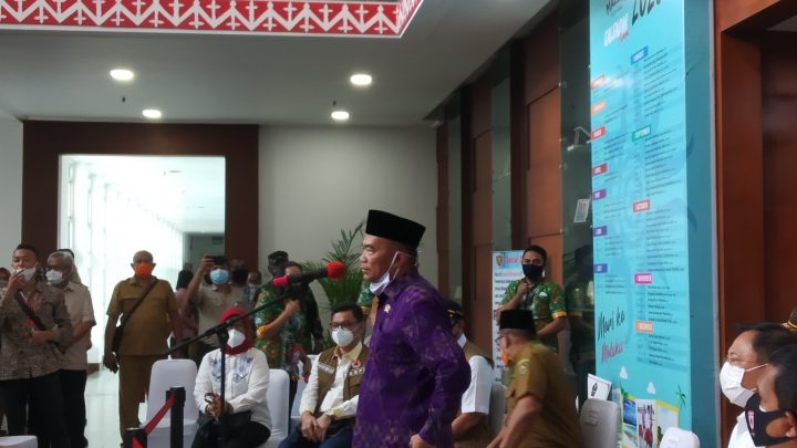 Rakor Bersama Meteri, Gubernur Maluku Laporkan Masalah Penanganan Covid-19