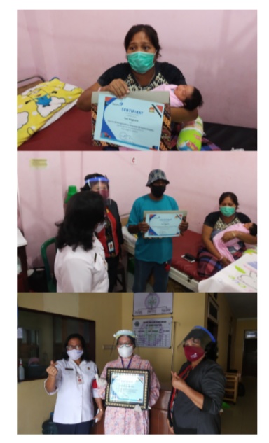 Penghargaan Kepala BKKBN Pusat Kepada Bayi di RS Sumber Hidup