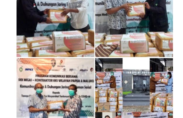 SKK Migas – KKKS Pamalu Bantu Tenaga Medis dan Awak Media di Kota Ambon