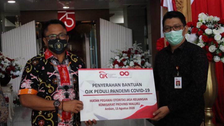 Jelang Peringatan HUT RI, IPOJK Maluku Serahkan Ratusan Bantuan