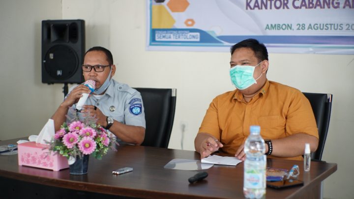 Jasa Raharja Maluku Sosialisasi Pelayanan Kepada Mitra BPJS Kesehatan
