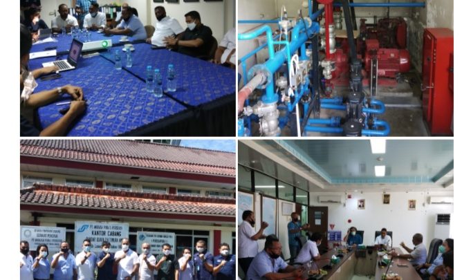 Komisi II DPRD Kota Ambon Tinjau ABT Sejumlah Perusahan Besar