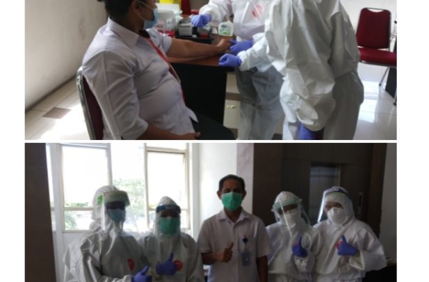 ASN pada Empat Dinas di Pemkot Ambon Sudah Lakukan SWAB