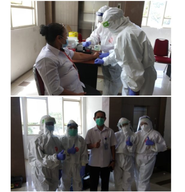 ASN pada Empat Dinas di Pemkot Ambon Sudah Lakukan SWAB